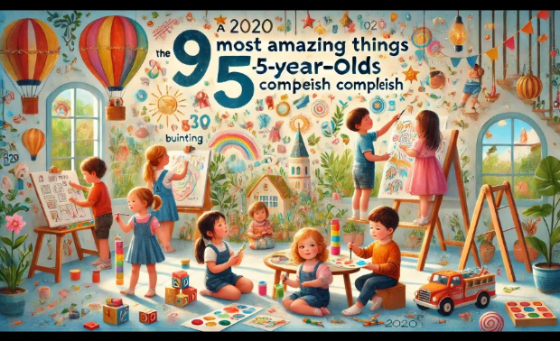 Learning the 9 Most Amazing Things 5-Year-Olds Accomplish in 2020: A Fun Guide for Parents